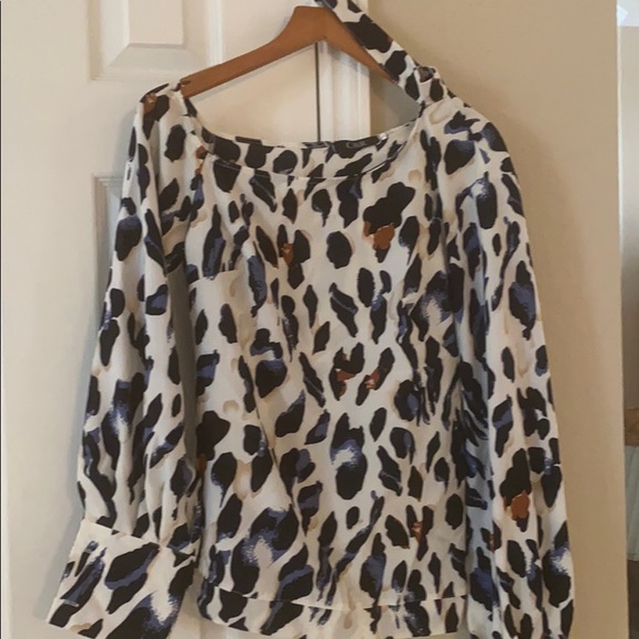 Long sleeve Holiday chick boutique top L - Picture 5 of 5